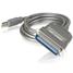 Iogear USB Paralell Printer Cable GUC1284B - parallel adapter GUC1284B